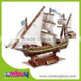 Intelligence Toy Super 3d Puzzle Ship Diy Craft Kit for Adult thumbnail-1