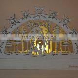 Wooden Decoration Laser Engrave With Light thumbnail-1
