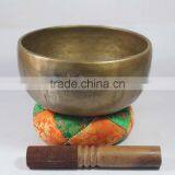 High Quality "C" Chakra Note Thick Old Himalayan Super Energetic Singing Bowl thumbnail-4