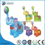 Outdoor and indoor kids beach tool toys plastic sand table Elephant play seat sand table