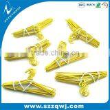 Colorful Mini Plastic Coated Metal Clothes Hanger Used for Small Gift or Display