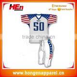 Hongen apparel Wholesale custom designed American football jersey in sublimation print Factory direct sale rugby jersey