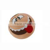 Red Funny Cute Kids pu Balls With Custom Logo pu Foam Squeeze Toys Promotional Foam Toy thumbnail-4