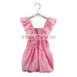 2017 Wholesale Children's Boutique Pink Clothing Kids Bulk, Baby Romper thumbnail-2