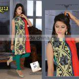 Different Styles Designer Embroidery Kurtis/kurti With Jacket Designs/long Skirt With Kurti thumbnail-1