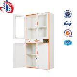 China Manufacturer Steel Storage Cabinet With Middle Drawers thumbnail-3