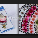 Free Sample Self Adhesive Diamond Rhinestone Decorative Sticker Gems Crystals Sticker thumbnail-4
