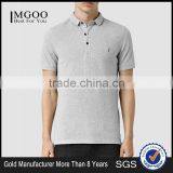 MGOO Custom Logos Grey Marvel Polo Shirts Tops Golf Polo Embroidery Teamwear Comfortable Cotton Spandex Shirts thumbnail-1