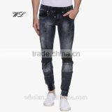 Latest Trendy Men Denim Jean Pants Cotton/Spandex New Man Jeans thumbnail-1