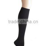 Fashion Ultimate Micro Fiber Travel Compression Socks (Black) thumbnail-1