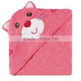 China Supplier Applique Cotton Terry Fabric Swaddle Newborn Organic Cotton Baby Blanket thumbnail-6