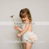 Halter Summer 100%Cotton Lace Ruffles New Baby Romper Design thumbnail-1
