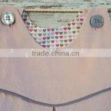 Girl Pinafore Dress Kids Easter Bunny Pink Dress thumbnail-4