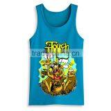 Bulk Manufacturer Hot Sale Fashion Design Mens Stringer 100 Cotton Tank Top thumbnail-4