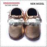 Baby Girl Soft Shoes Leather Baby Moccasin Shoes Baby Oxford Shoes thumbnail-1