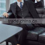 OEM Wholesales Men Wear Uniform Black Fashion Mens Office Suits thumbnail-5