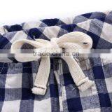 Wholesale Summer Cotton Boy Plaid Cotton Shorts thumbnail-3