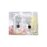 Choice Crystal Collection Rose Design Bottle Stopper Favors thumbnail-3