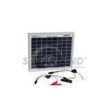 Eco - Friendly 12V 10W DC Portable Solar Battery Chargers Kits With Cells thumbnail-1