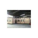 AU Standard Prefab Container Villa, Folding Steel Frame PVC / Aluminum Window