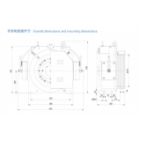 20 Poles Gearless Elevator Traction Machine thumbnail-2