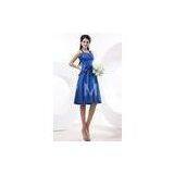 Keen Length Spaghetti Strap Womens Party Dresses With Sash for Evening Party , Sleeveless thumbnail-1