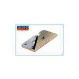 Bending Bronze Sheet Metal Stamping Parts / Passivating Parts For Electronics Products thumbnail-1