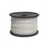3D Printer Material 3MM PLA Filament White Toughness With Multiple Colors