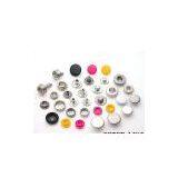 snap button, snap fastener, button fastener, metal fastener, metal snap, spring button, press button