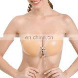 2017 Best Selling Two Colors Seamless Self Adhesive Sticky Bra thumbnail-5