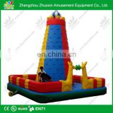Durable PVC tarpaulin inflatable commercial inflatable rock wall