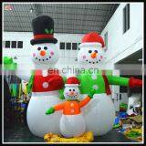 Christmas Decorative-inflatable Snowman, Giant Inflatable Christmas Snowman for Holiday Display/yard Decoration thumbnail-3