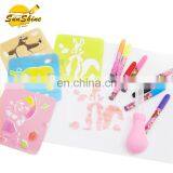 Activity Colorful Spray Markers and Paint With Stencil Art thumbnail-3