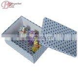 Hot Sale Decorative Kids Folding Cardboard Storage Box With Lid