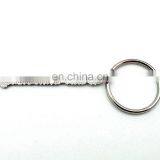 Customized Fashion HOT SALE SILVER HEART METAL HEART KEY CHAIN thumbnail-3