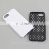 3D 2 in 1TPU PC Sublimation Phone Case Rubber Sublimation Printing Mobile Phone Case For IPhone 7