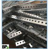 Производитель рекламирует квадратный металлический знак на столбе высокого качества