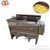 Semi-Automatic Sweet Potato Sticks French Fries Maker Machinery Small Scale Potato Chips Making Machine thumbnail-5