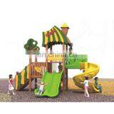 Children Wooden Combination Plastic Slide Outdoor Playground thumbnail-6