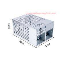 Humane Metal Mesh Rat Rodent Control Catcher Mouse Cage Trap thumbnail-2