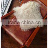 Soft Long Wool Sheepskin Throw Pillow Filling With Polyester Wadding,sponge thumbnail-5