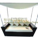 Outdoor Rattan Day Bed thumbnail-1