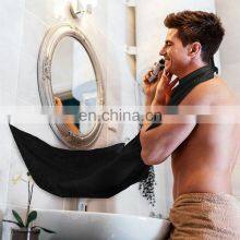 Man Bathroom Apron Black Beard Care Trimmer Hair Shave for Waterproof Floral Cloth Household Cleaning Protections