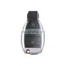 2 Buttons Keyless Entry 433 / 315 Mhz Car Remote Key Case For Benz NEC & BGA Smart Car Key thumbnail-3