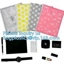 Rainbow Holographic Cosmetic Laser Slider Ziplockk Esd Bubble Bag Bubble Packaging Wrap Cosmetic Pouch Slider Bubble Bag thumbnail-3