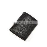 High Quality Fashion Genuine Leather First Layer Leather Crocodile Parttern Woman Small Wallet for Ladies thumbnail-5