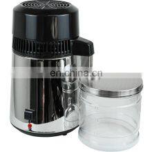 Portable Home Using Stainless Steel 750W 4L Capacity Electric Heating Automatic Distilled Water Machine