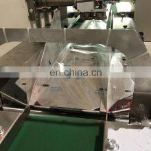 Полностью сервоприводной горизонтальный упаковочный автомат для розеток, упаковочное оборудование для заправки и упаковки выключателей, подушковые пакеты 120-450 мм thumbnail-3