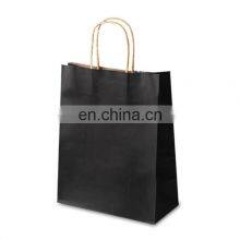 Eco Reusable Hard Extra Large Fast Food Packaging Takeaway Apple Custom Logo Twisted Handle Kraft Paper Bag