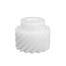 white POM helical gear